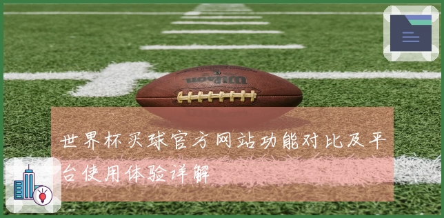 世界杯买球官方网站功能对比及平台使用体验详解